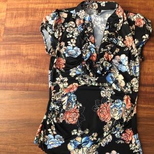 Flowered Blouse